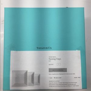 Tiffany&Co. Nesting Trays